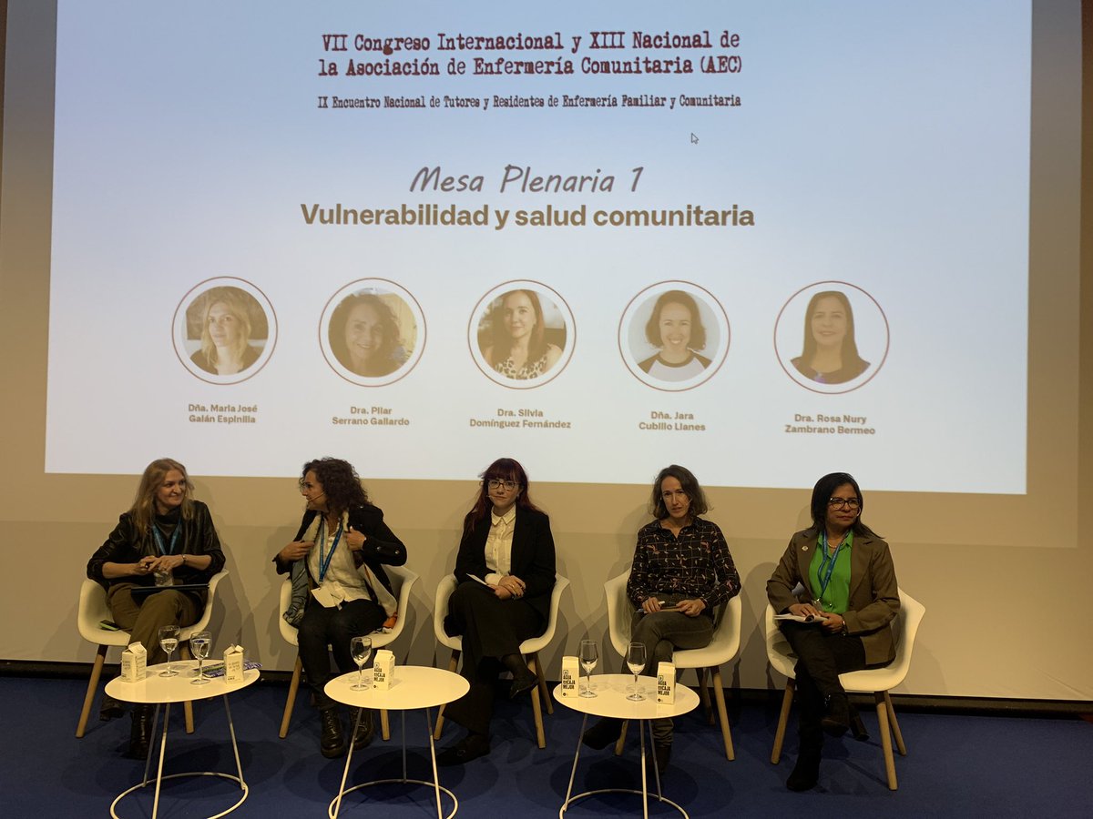AECTUIT's tweet photo. #AECMadrid23
Arrancamos con la mesa “Vulnerabilidad y Salud comunitaria” https://t.co/mQdkAMASgc