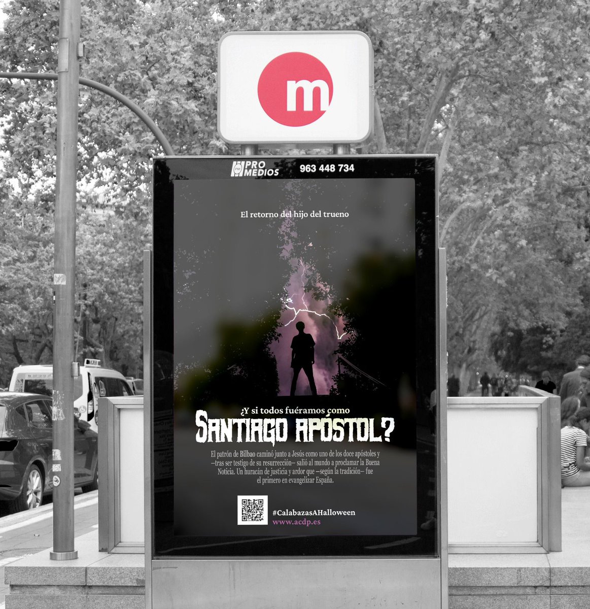 🎃 Qué bonito sería rescatar la historia de los santos, y no llenar las calles de sangre artificial, gusanos y disfraces tenebrosos. Ojalá la belleza de una vida ejemplar nos interpelara más que el horror y la fealdad: #CalabazasAHalloween