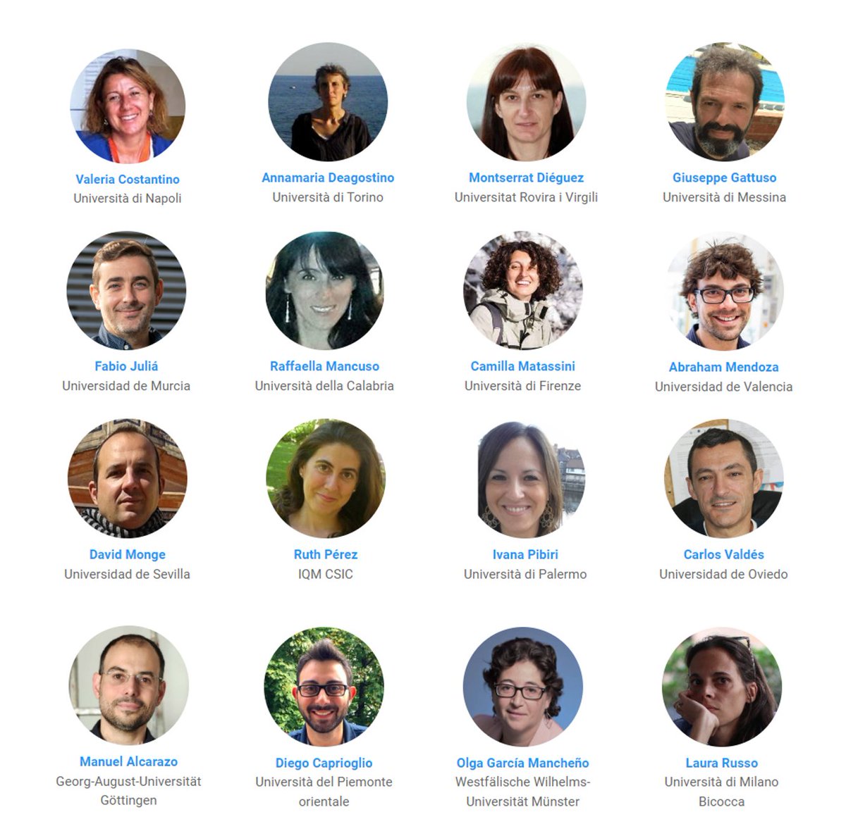 SISOC2024 (@sisoc2024) on Twitter photo Here's the full panel of the invited and keynote speaker <a href="/RSEQUIMICA/">RSEQ</a> <a href="/SCIorganica/">SCI Chimica Organica</a> <a href="/SciGiovani/">SCI Giovani</a> <a href="/SocChimIta/">Società Chimica Italiana</a>
sisoc2024.unito.it/speakers Here's the full panel of the invited and keynote speaker <a href="/RSEQUIMICA/">RSEQ</a> <a href="/SCIorganica/">SCI Chimica Organica</a> <a href="/SciGiovani/">SCI Giovani</a> <a href="/SocChimIta/">Società Chimica Italiana</a>
sisoc2024.unito.it/speakers