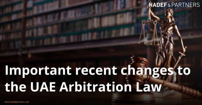 To further enhance its arbitration framework, the UAE recently implemented amendments to its arbitration law of 2018. Mohamed Eissa and Walid Azzam briefly explore the key changes and their potential impact on the arbitration landscape.

Read here - lnkd.in/dPjnjzSJ