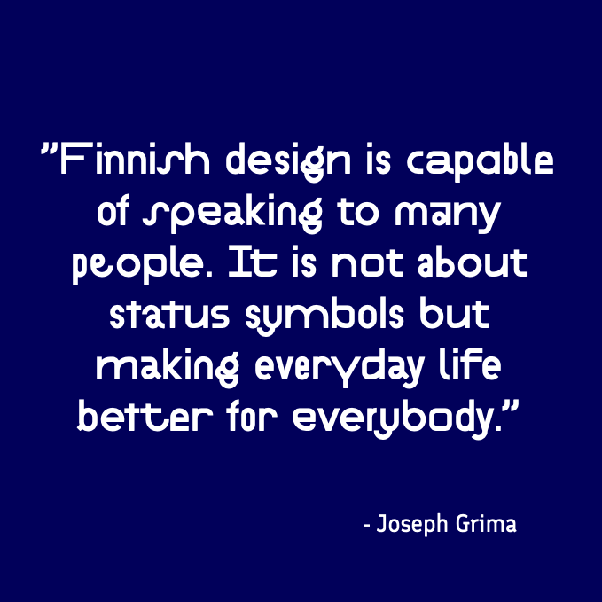 FinDesignInfo's tweet photo. Many will undoubtedly have strong preconceptions when they hear the words ‘Finnish design’. But what is it actually known for? For our Report 2, we asked five international design professionals what makes #finnishdesign unique: https://t.co/FIIt7J3pmY https://t.co/5xR3h3NABX