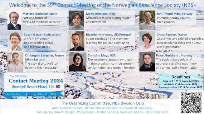 NBS - Norwegian Biochemical Society - Oslo tweet media