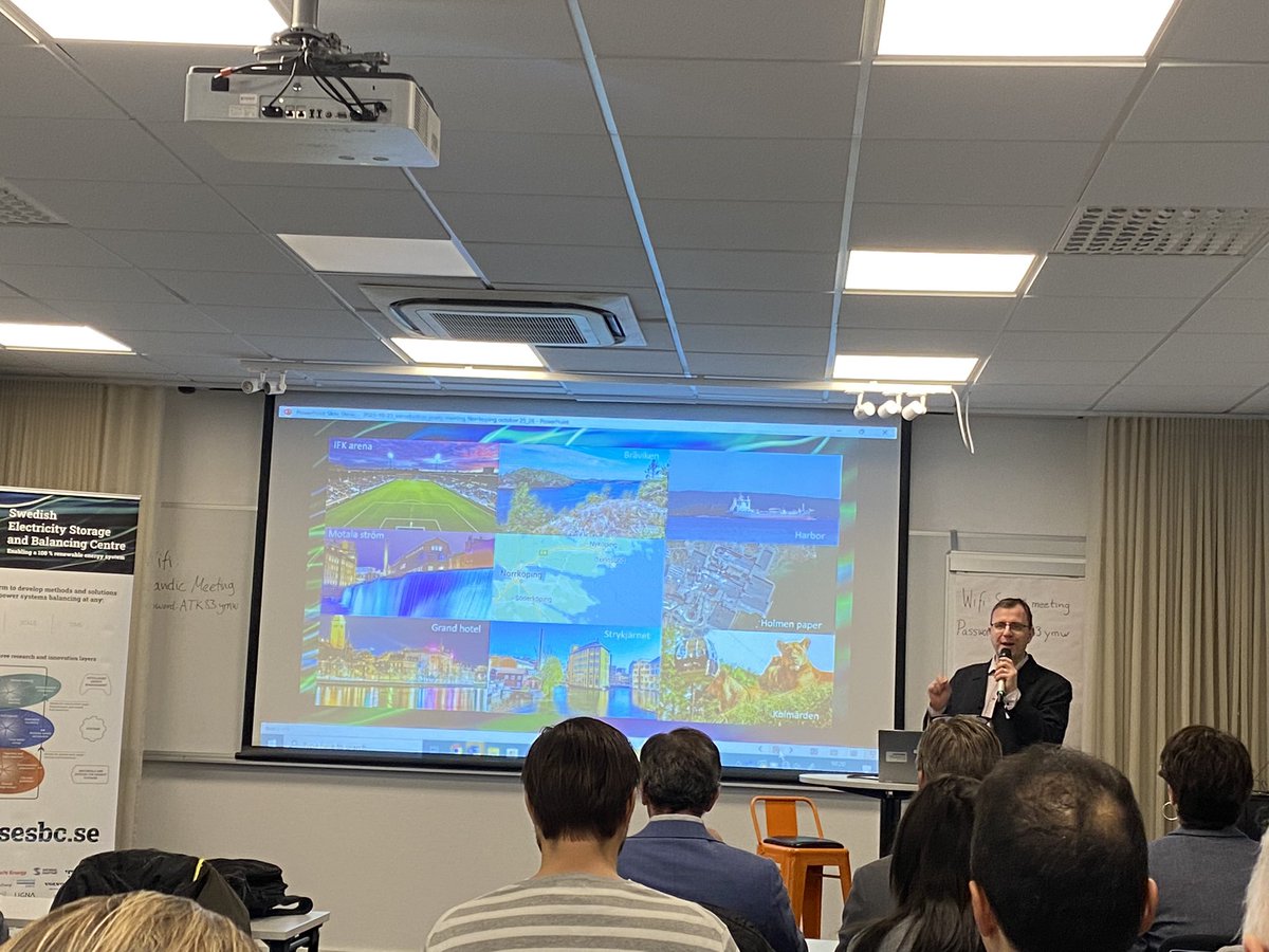 OEM_LOE_LiU's tweet photo. Kick off meeting of #SESBC annual conference at Scandic Nord in Norrköping. From our group Viktor, Mikhail, Jay and @ziyauddinkhann is participating. @ziyauddinkhann is also giving an oral talk on Zn-lignin battery. #lignin https://t.co/BzSWFfcoPM