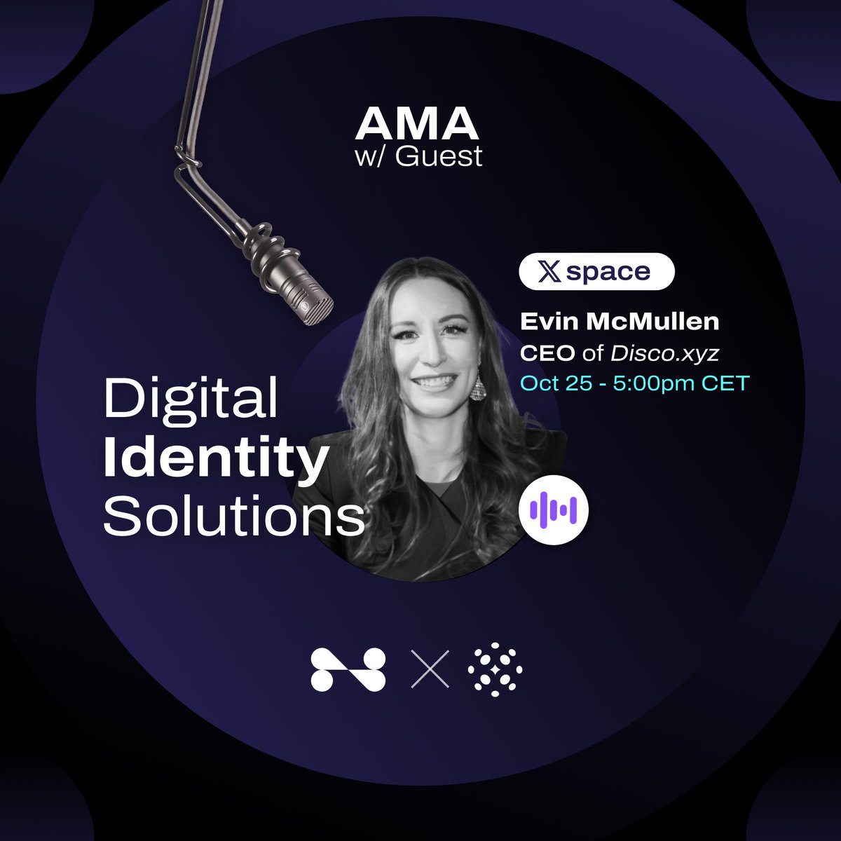 freename's tweet photo. 🚀 Freename's Web3 Explorations Series Kickoff!

📅 Today, 5:00 PM CET
📍https://t.co/X8mCu1GgIC 
🌐 Topic: Digital Identity Solutions
👤 Guest: Evin McMullen, CEO of https://t.co/R8zb2MNE9Y
🎙 Host: Freddy, Freename’s Product Manager
🎁 Every listener will receive a surprise  

🔍 Explore:

•Data Backpack origins
•Challenges with online data & identity
•Decentralized Identifiers (DID)
•Cryptography & DIDs
•Verifiable Credentials

❓Got a burning question? Reply or join us live!

#Web3Explorations #DigitalIdentity