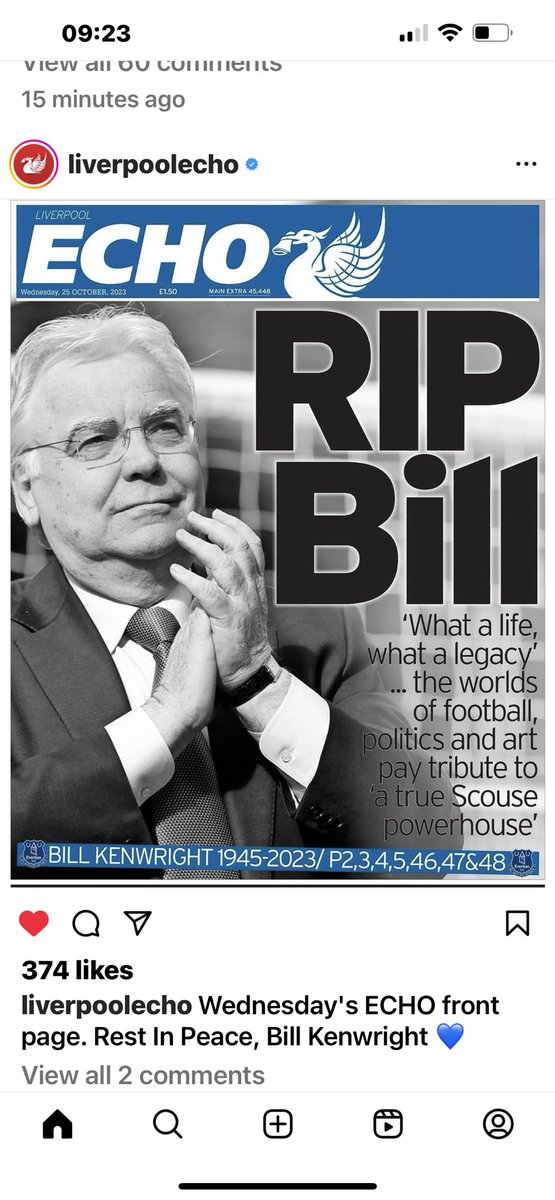 donhutch4's tweet photo. Lovely gesture from the Liverpool echo changing the red paper to blue this morning 💙 https://t.co/sFjYGhv47Z