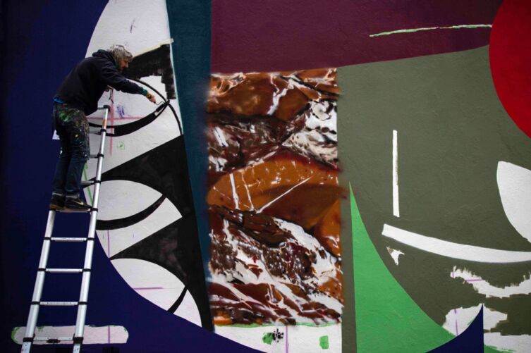 Ardú Street Art reveals new mural in Cork City by Cian Walker, James Earley, and Tony Byrne dlvr.it/SxwH7J