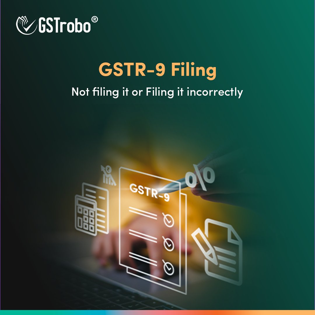 Understand the far-reaching consequences of incorrect #GSTR9Filing in our blog, where we discuss the Financial and Legal Impact of GSTR-9 Non-Compliance on your business.

Blog link👉 bit.ly/3SeFwFE

#GSTCompliance #BusinessConsequences