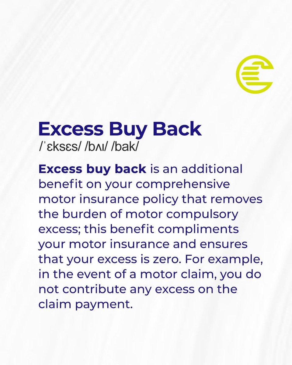 cornerstone_ng's tweet image. Understanding this term can make your insurance journey smoother. So, let's dive in! 💼💡

#InsuranceSimplified #ExcessBuyBack #UnravelingInsuranceTerms #UnderstandingInsuranceJargon #SecureYourTomorrow #CornerstoneInsurancePlc #TheFutureAssured