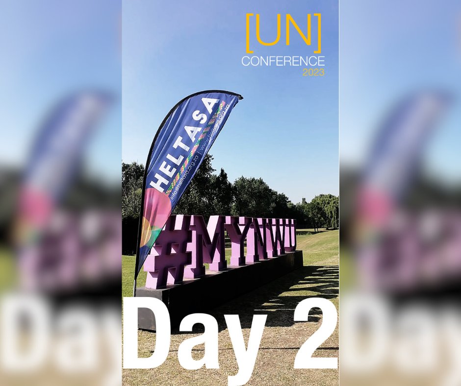 Day 2 of the long-anticipated #UnConference23 is underway. 💡Today participants can look forward to participant-driven oral presentations &amp; two Tiki Torch Panel discussions, wrapping up with the gala dinner. What are you looking forward to most for Day 2?

#HELTASA #NWU #Engage