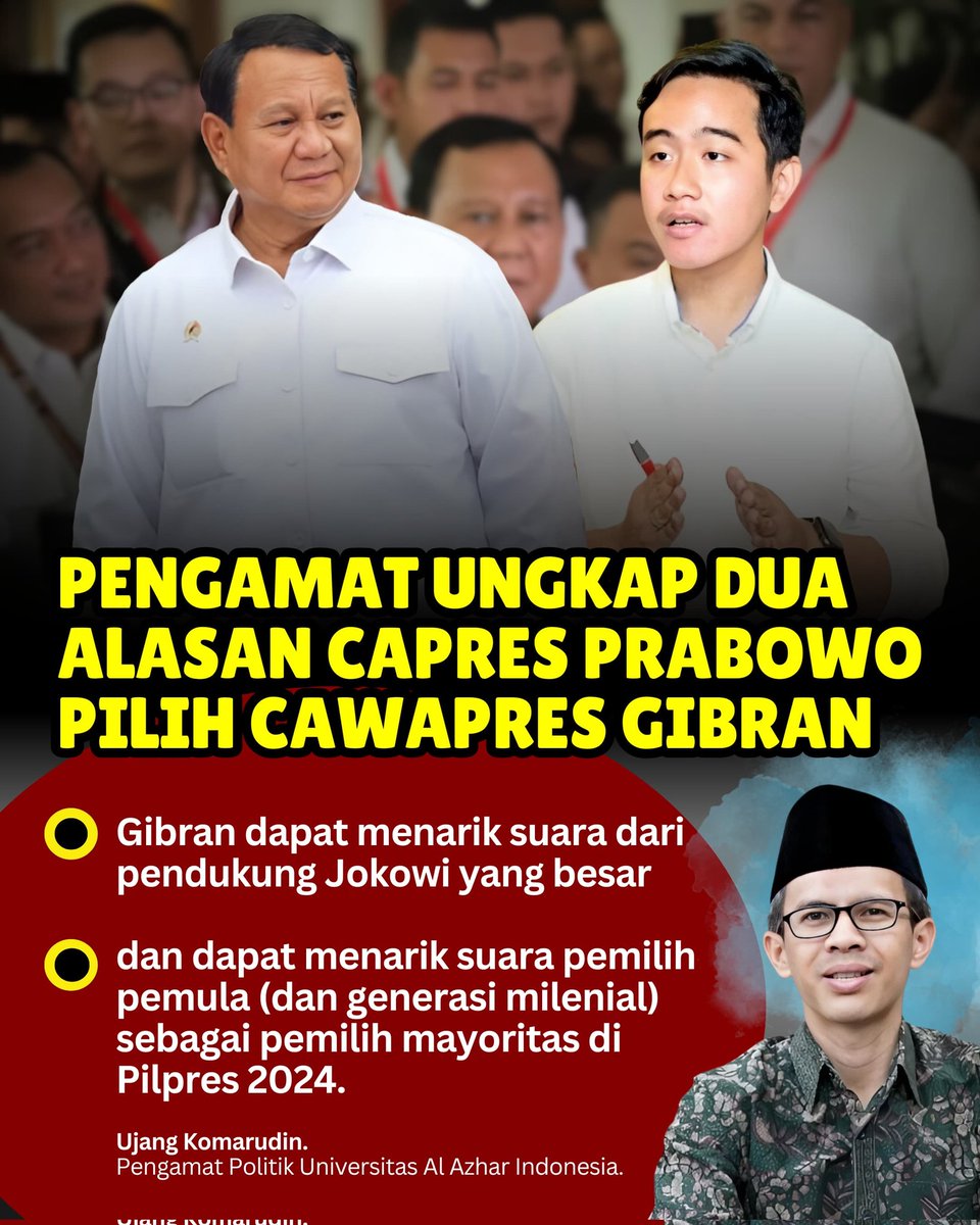 yakin bisa menuju Indonesia Maju Indonesia Emas bersama beliau beliau.
#PrabowoGibran

politik.rmol.id/read/2023/09/2…
