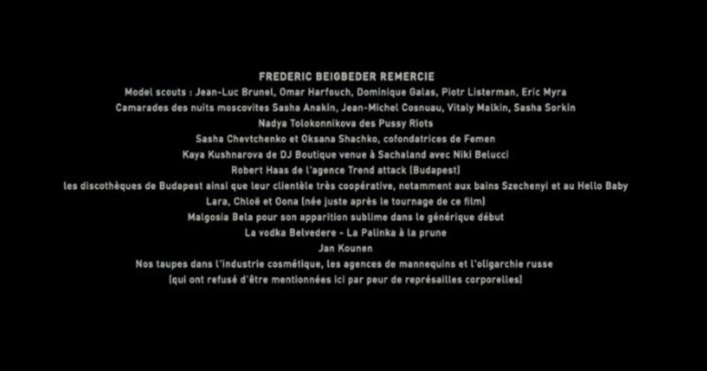 @jol_vil #JeanLucBrunel is even credited as model scout in the #FrédéricBeigbeder movie 'L'idéal'