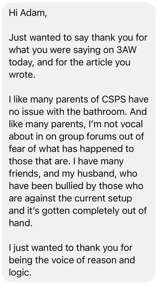 Twitter/X is a wild old place when you write about school toilets eh! 😬 The solace I take is in the 100% positive messages that I’ve had from Mums actually from a school under such a bewildering, vicious and nonsensical attack.