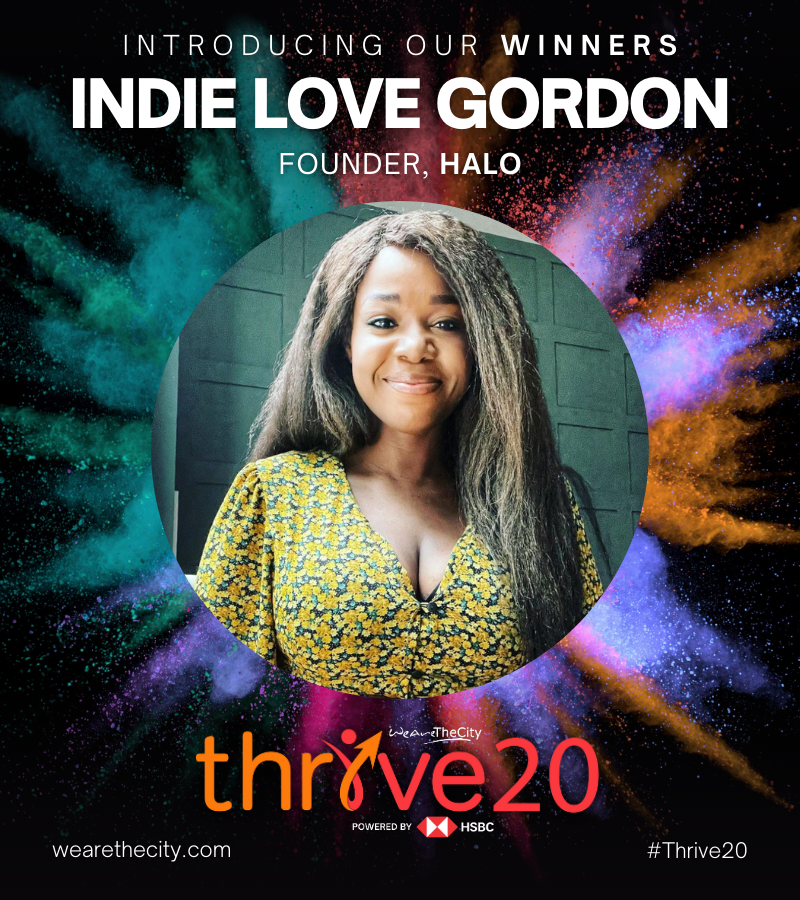 Introducing the next entrepreneur in this year's #Thrive20 powered by @HSBC_UK: Indie Love Gordon!🥳 Congratulations on being one of our role models as we celebrate female entrepreneurs leading purpose-led businesses in the UK ❤️🧡 6/20 · bit.ly/WATC-Thrive206