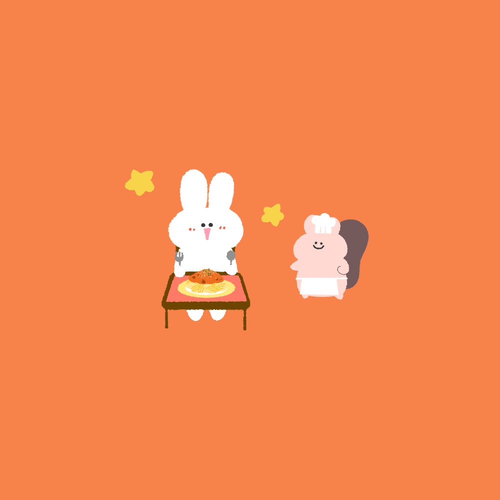 hiranumazoo's tweet photo. がんばって、うさぎさんのためにぱすたつくった!!🐰🍝🐿
よろこんでくれるといいな〜
#ひらぬまどうぶつえん #イラスト好きと繋がりたい #ゆるいイラスト #illustration #일러스트 #世界パスタデー #WorldPastaDay https://t.co/20YbptypDy