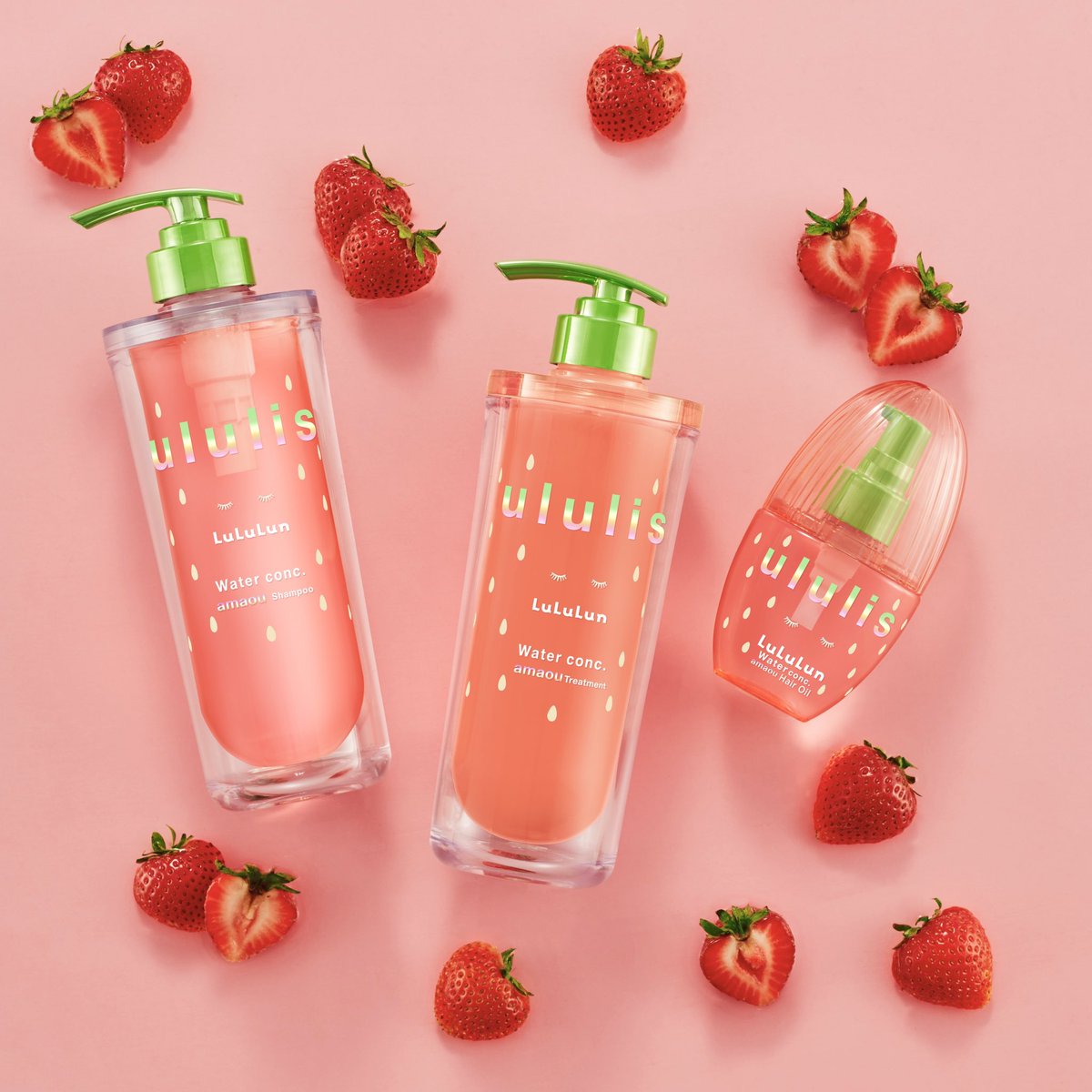 限定 LuLuLun コラボululis ウルリス あまおうの香り 3点セット 📣＼10/25 Limited Debut／ 旅するルルルン限定コラボパッケージ