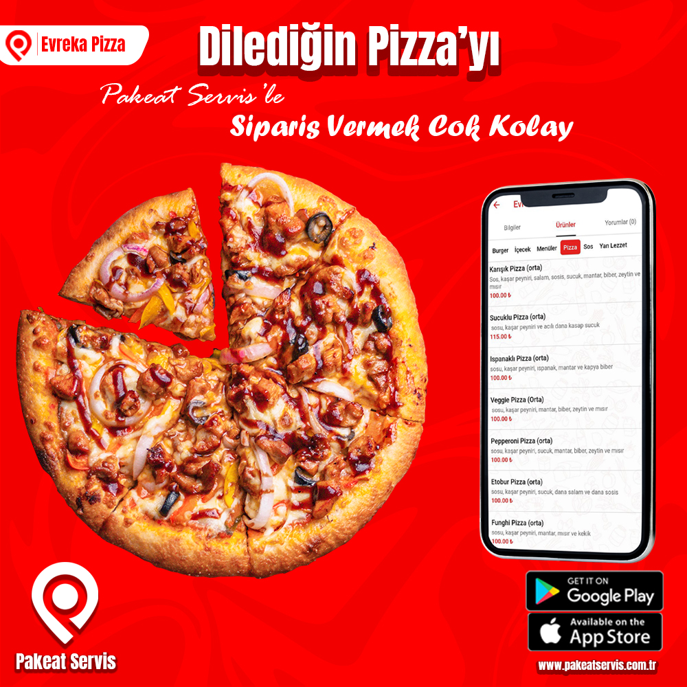 Pakeat Servis (@pakeatservis) on Twitter photo 🍕 Dilediğin Pizza'yı Pakeat Servis Uygulamasını Kullanarak Tek Tıklamayla Hemen Sipariş Verebilirsin.
🎉 Kampanyalarımızdan Haberdar Olmak İçin BİZİ SOSYAL MEDYA Hesaplarımızdan Takip Etmeyi Unutmayınız.
📞 0850-533-33-70
<a href="/pakeatservis/">Pakeat Servis</a> @evrekapizza 🍕 Dilediğin Pizza'yı Pakeat Servis Uygulamasını Kullanarak Tek Tıklamayla Hemen Sipariş Verebilirsin.
🎉 Kampanyalarımızdan Haberdar Olmak İçin BİZİ SOSYAL MEDYA Hesaplarımızdan Takip Etmeyi Unutmayınız.
📞 0850-533-33-70
<a href="/pakeatservis/">Pakeat Servis</a> @evrekapizza