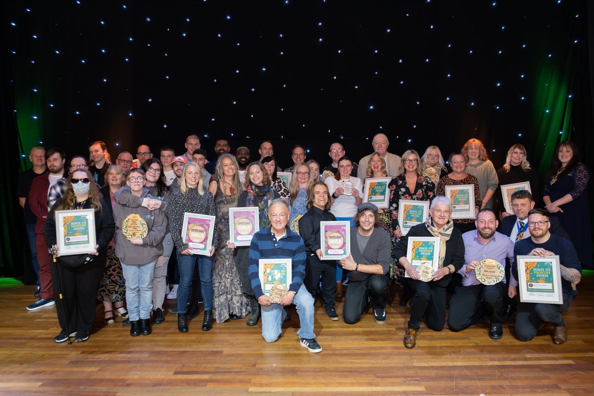 DudleyVols's tweet photo. Last week was our Dudley CVS AGM &amp; Awards 2023 and we are currently pulling together the photos and details to share, so watch out for this via our e-bulletin and socials.  What a wonderful evening it was :) https://t.co/ZAW3O2ZQdR