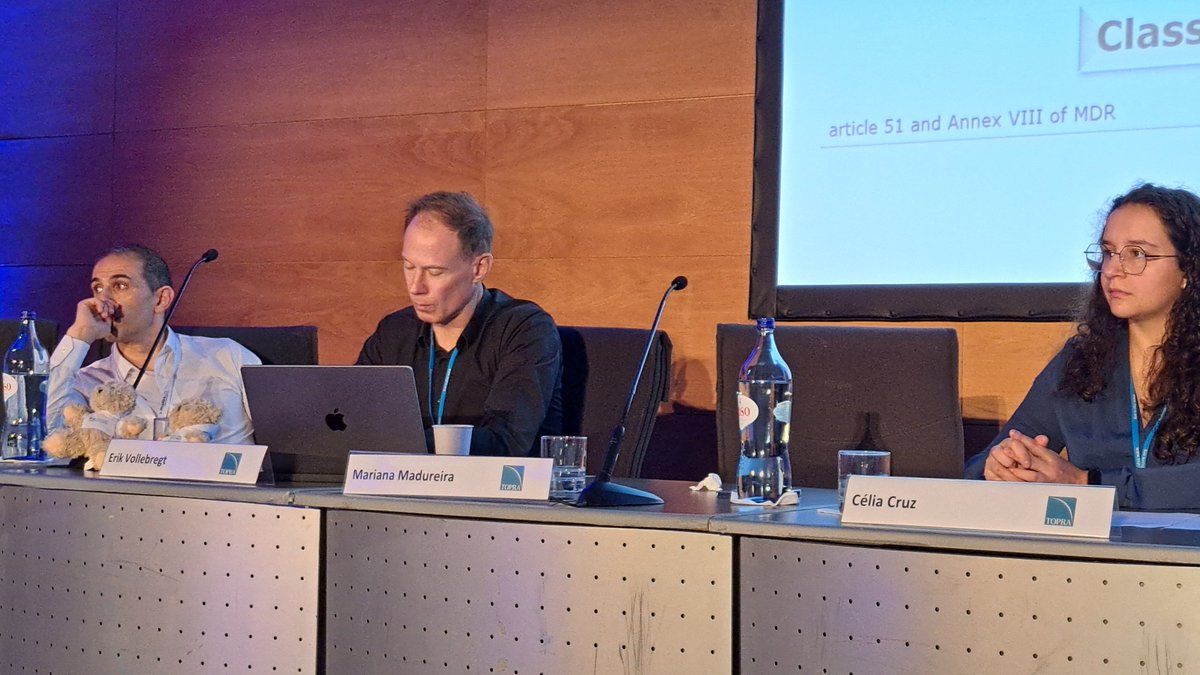 INFARMED_IP's tweet image. Simpósio Anual TOPRA 2023
Mariana Madureira (INFARMED, I.P) como oradora| Sessão MD3 |"Navigating the regulatory Maze: Challenges of Medical Device Software"
#infarmed #infarmed30anos #TOPRA #regulatoryaffairs