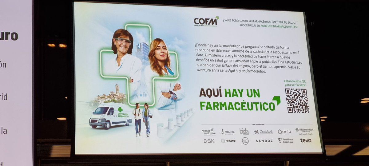 AnaOliver951's tweet photo. En la presentación del @COFMadrid donde se pone d manifiesto q los farmacéuticos estamos en muchos más sitios d los que la gente imaginar. #Aquíhayunfarmaceútico Gracias a todos los compañeros farmacéuticos allá donde estén aportantando su granito de arena para una sociedad mejor https://t.co/9w6XMIf4SH