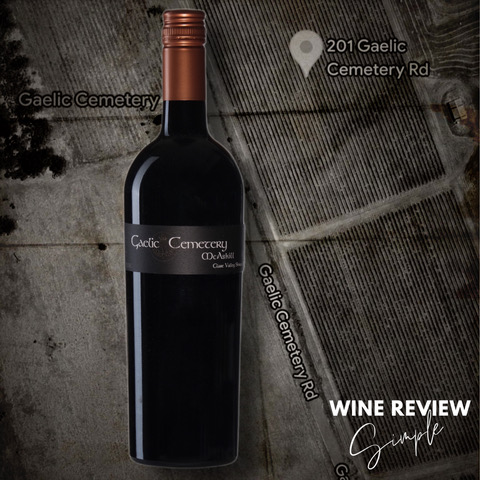 📷 McAskill Shiraz Gaelic Cemetery 2021 📷
Result: 95
Intriguingly, this Shiraz reveals itself in a stunning and thought-provoking deep ruby hue.
THANK YOU winereview_simple