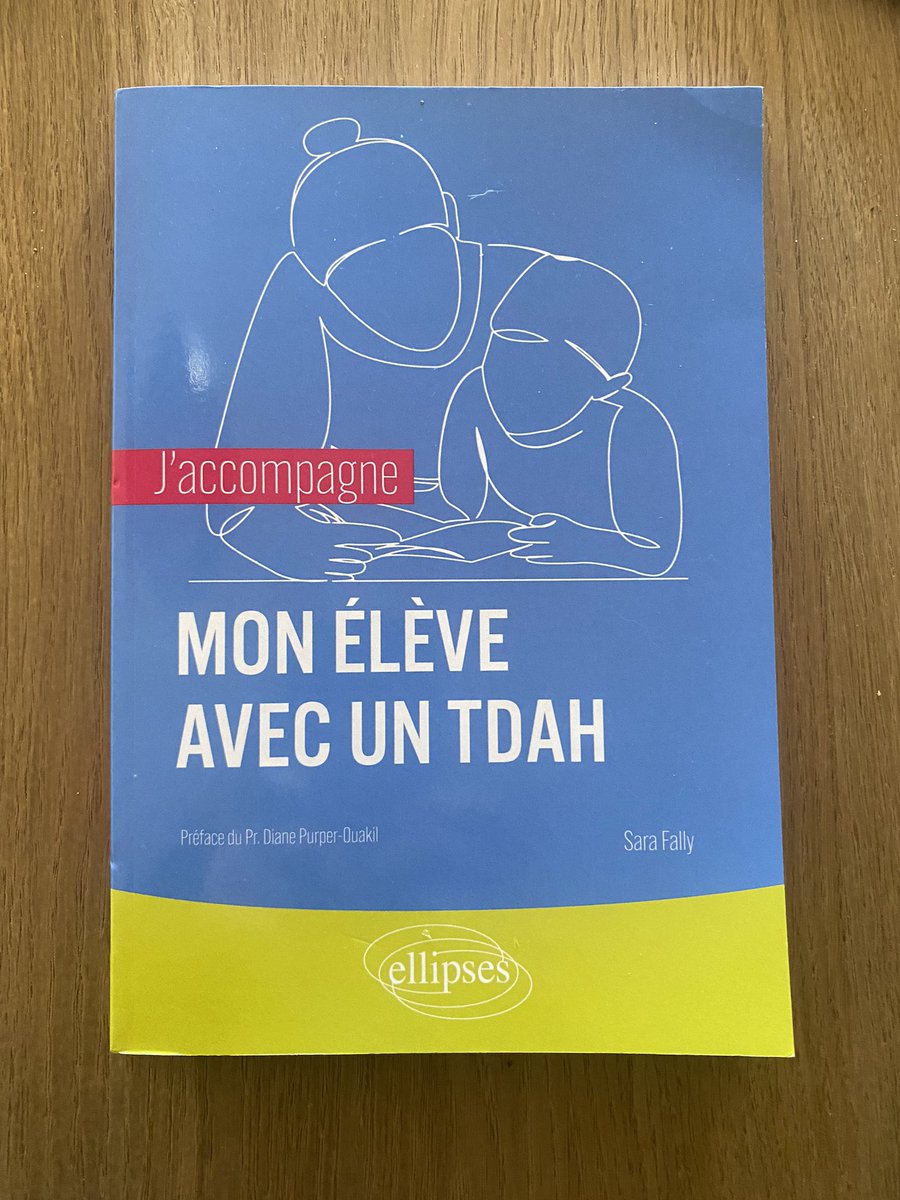 nathaliefranc2's tweet photo. Merci Sara Fally de partager ici tes 25 ans d’expérience en tant que prof de français au collège avec des élèves avec (ou sans !) TDAH, ainsi que tes connaissances théoriques de psychologue récemment diplômée. Ce fut un plaisir de travailler avec toi sur ce projet! @Ellipses_Off https://t.co/RUCt2znHVG