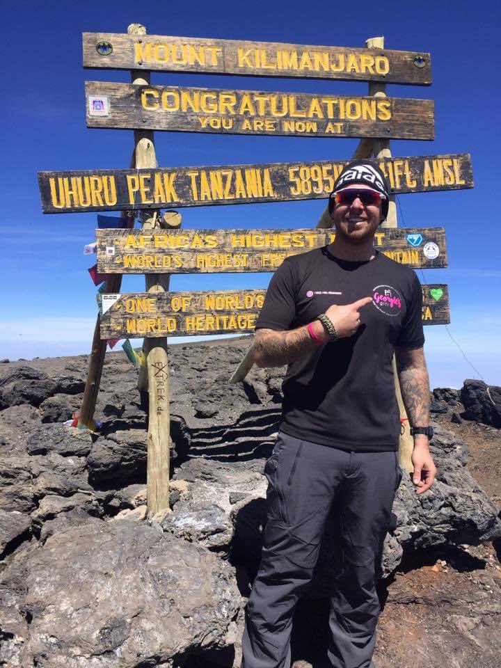 RS8233's tweet photo. 7 years ago today, the team from @GeorgiesGift reached the summit of Kilimanjaro raising £125000 for the charity on the way. #memories an annual reminder that life is precious 💕 and not to ever take it for granted. https://t.co/KQHopRRocb