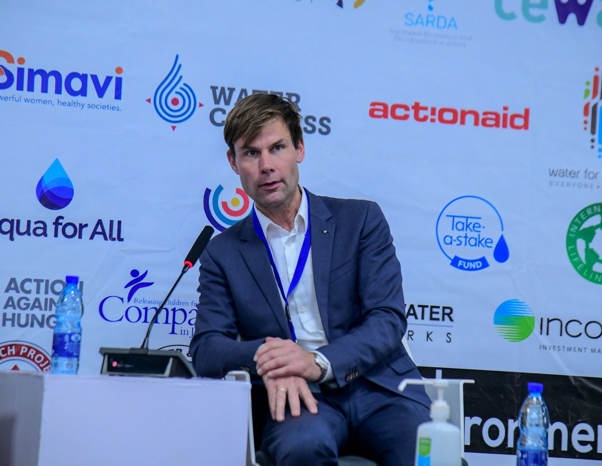 WASEU_Uganda's tweet photo. The first panel this morning discussed the effect of climate change on traditional WASH systems.
Experts highlighted the urgent need for countries like Uganda to come up with innovative to enable sustainable access to water for all people.
#Innovate4WASHKampala #I4WASH https://t.co/bK4J9epDL9