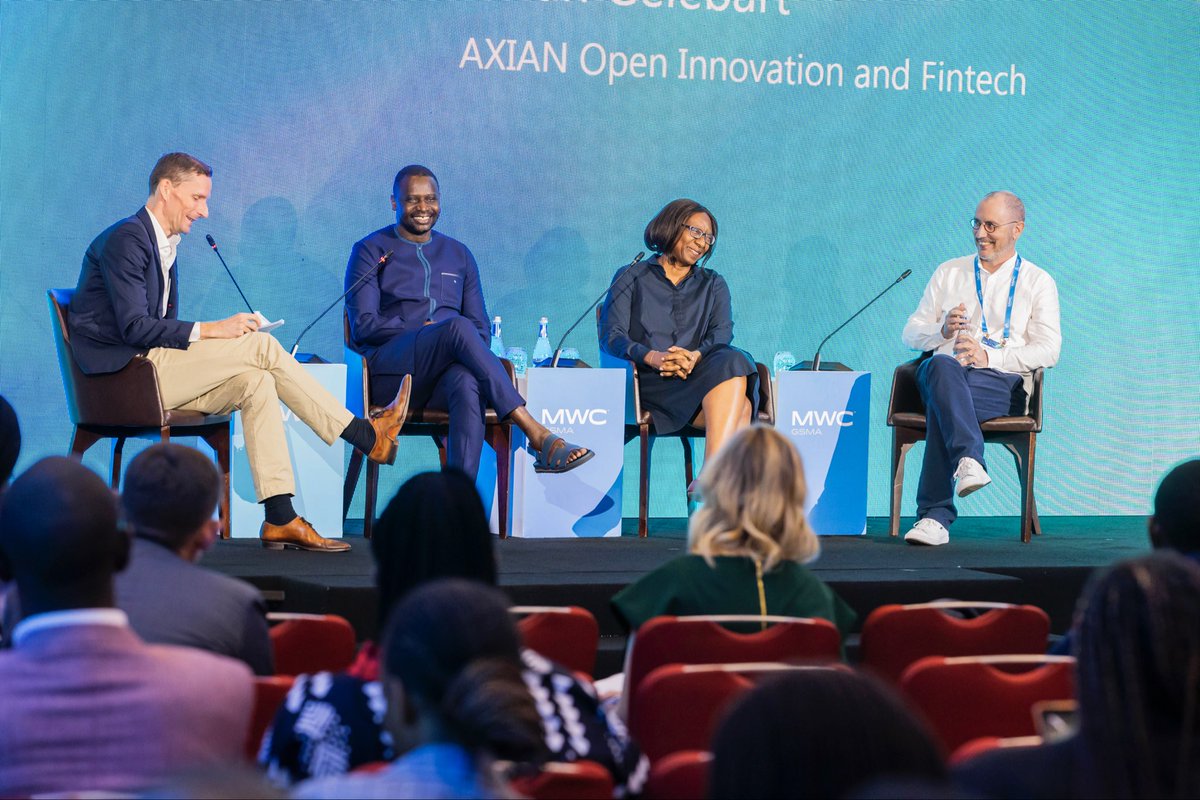 What a blast at #MWCKigali 2023! Honored to have joined the discussion on 'Transforming financial services for all: innovations in #AfricanFintech.' It was inspiring to hear from such a diverse panel of experts and to discuss the challenges we need to overcome together.