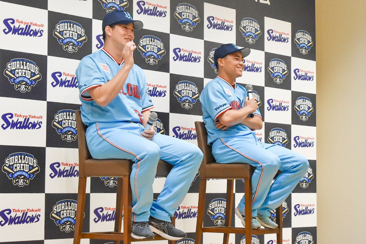 2024 CREW ユニホーム デザイン発表会👕 ＼ 150名のスワローズファンの
