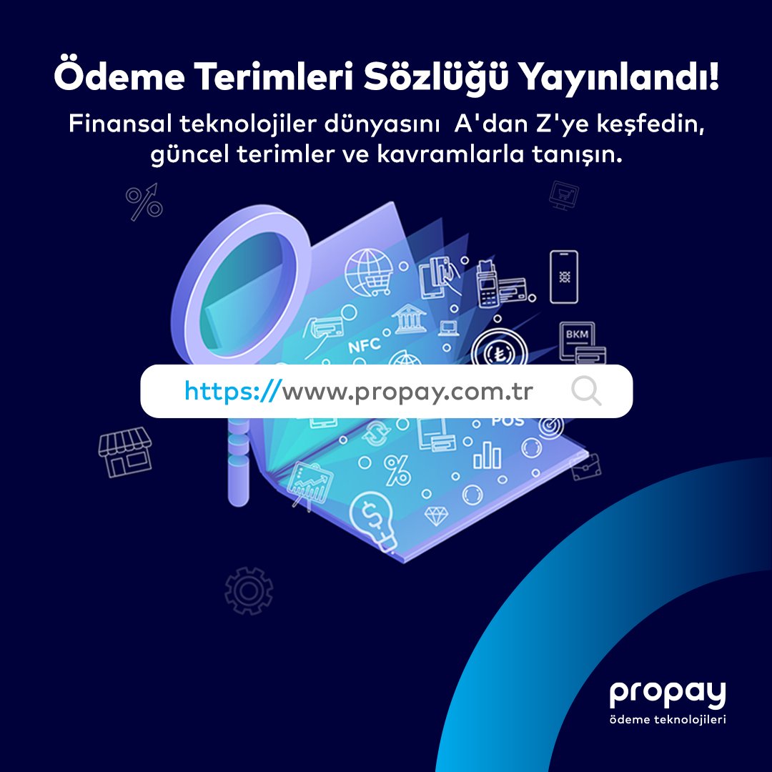 propaytr's tweet image. Ödeme Terimleri Sözlüğü Yayınlandı! Finansal teknolojiler dünyasını A'dan Z'ye keşfedin, güncel terimler ve kavramlarla tanışın.📚🌐

🔍Göz atmak için: bit.ly/OdemeTerimleri…

#Propay #ÖdemeTerimleriSözlüğü #Fintek #FintekSözlük
