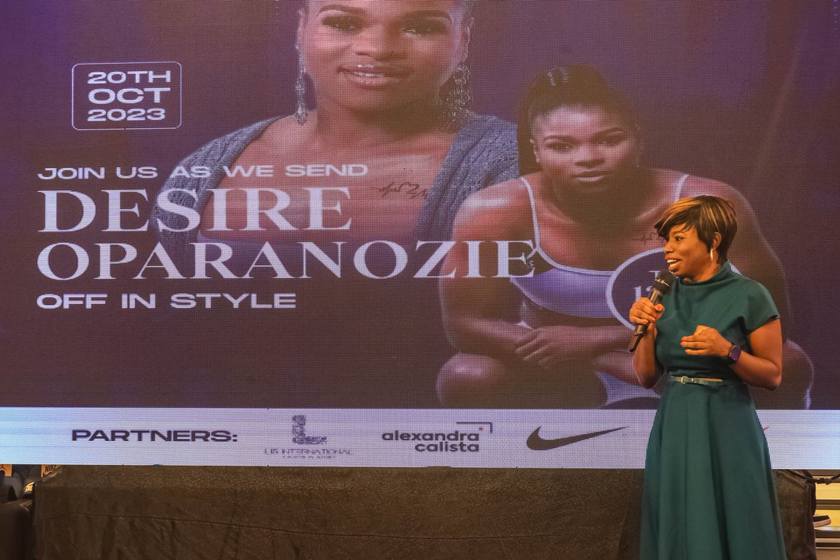 LISinternationl's tweet image. WCW: To our amazing founder and organizer of the wonderful sendoff in-style party for recently retired Super Falcons striker, Desire Oparanozie.

Say a word for @tegasupreme of Ladies In Sports International. 💜🤍

#LadiesInSports #WCWednesday