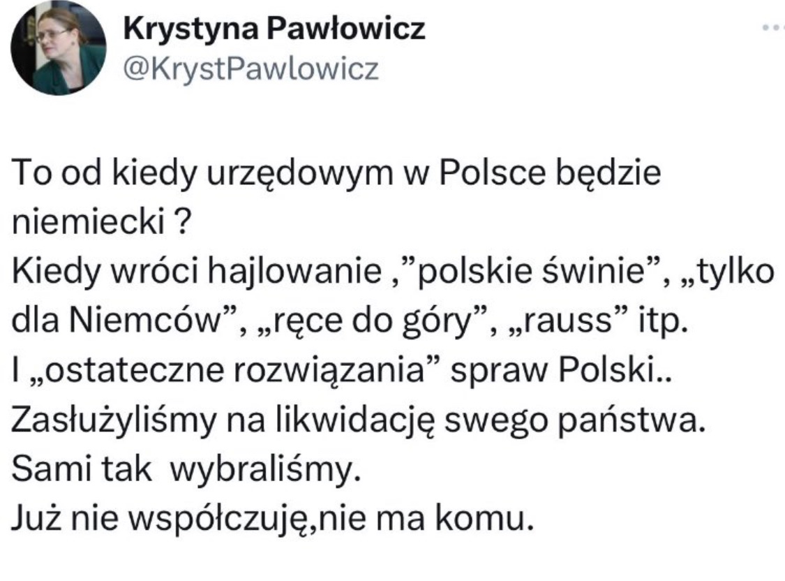Czy można było Trybunał Konstytucyjny upodlić bardziej, niż zrobił to PiS wysyłając tam takich ludzi…?
Ta „instytucja” to groteska. Szaleństwo.