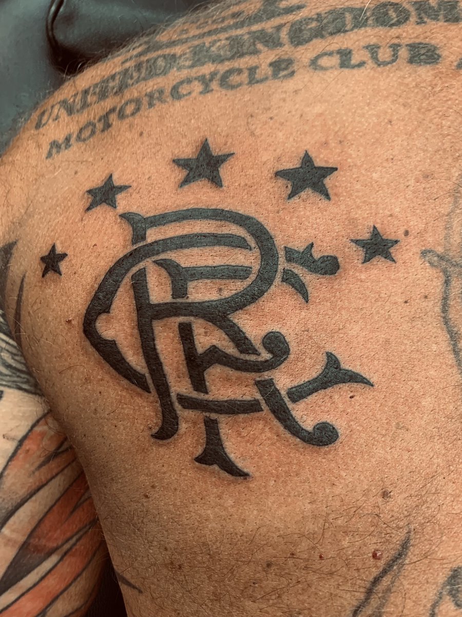 Rangers Fc Badge Tattoo