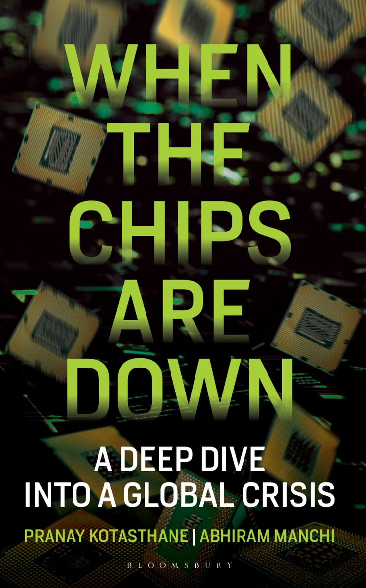 pranaykotas's tweet photo. Woohoo! @manchigaru &amp; I will have a
@BloomsburyIndia book out next month. 

We felt there was a shortage of Indian perspectives on semiconductor geopolitics, even though India is a crucial node of this supply chain. So we wrote a book. 

Please pre-order!

https://t.co/iJE8ij8Bvg https://t.co/mHlyhqQsIt