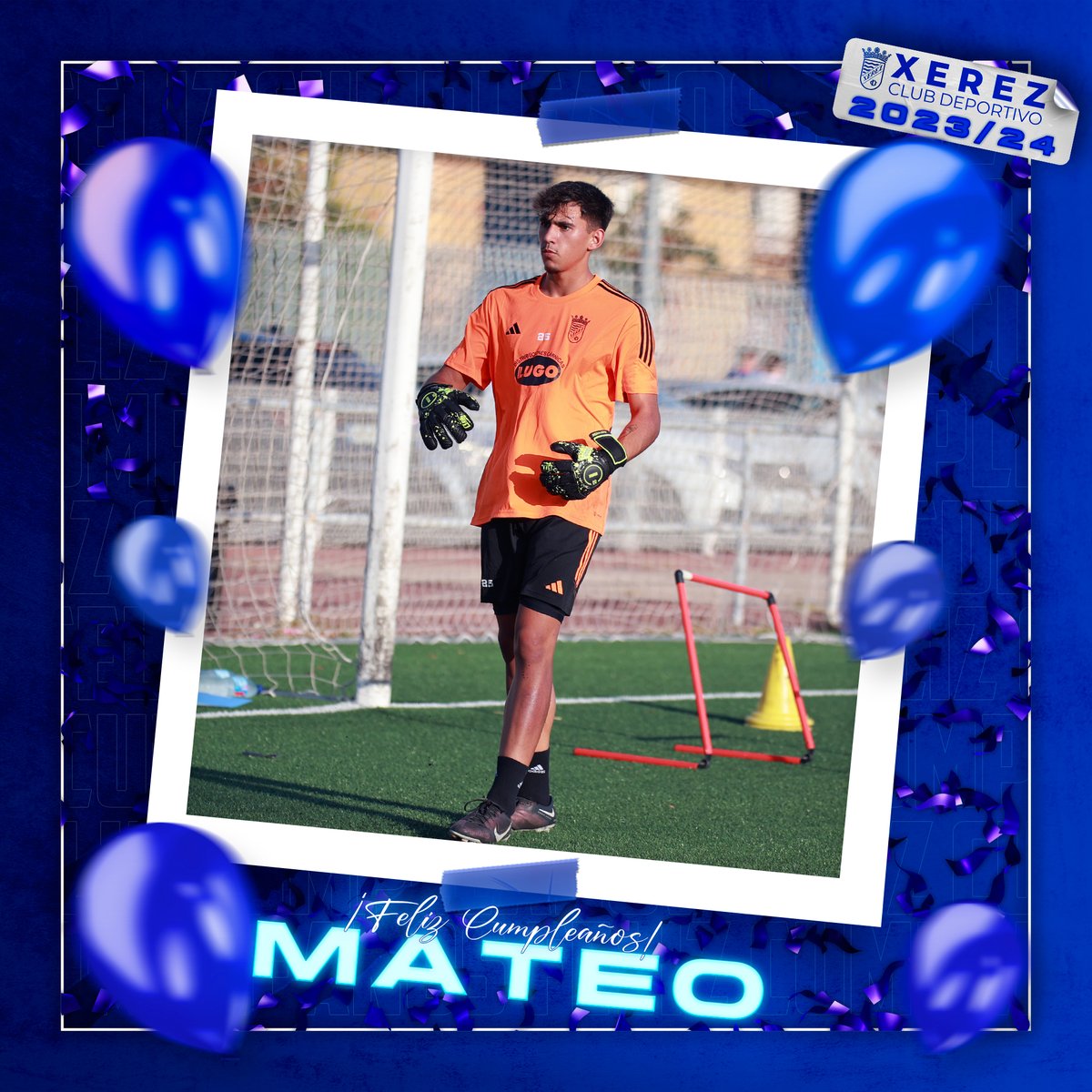 XerezCD_OFICIAL's tweet photo. 🥳 Toda una carrera por delante. ¡Feliz cumpleaños, Mateo! 🎂 https://t.co/x7fTLdS90F