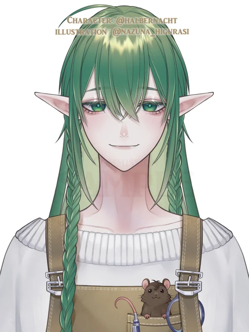 Commission  Halbernacht様の新しいお姿を描かせていただきました!