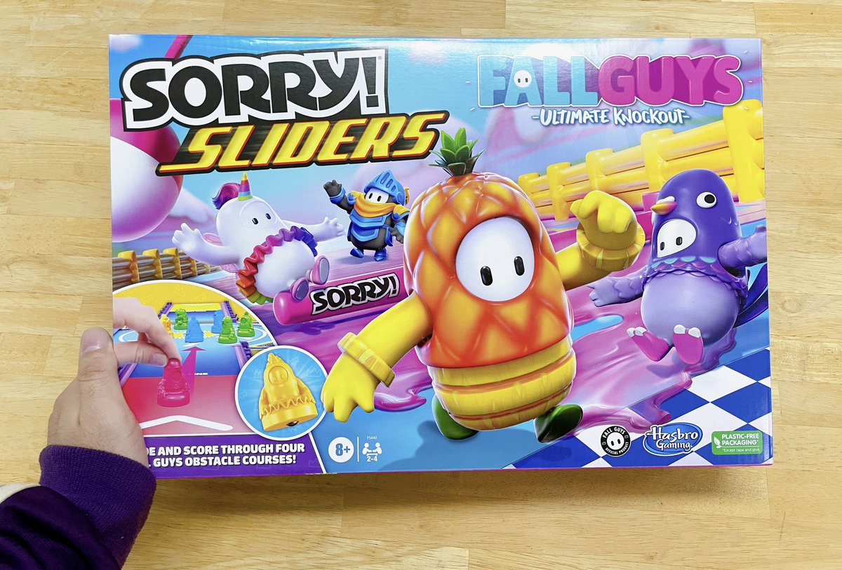 Sorry!Sliders FallGuys ボードゲーム フォールガイズ-