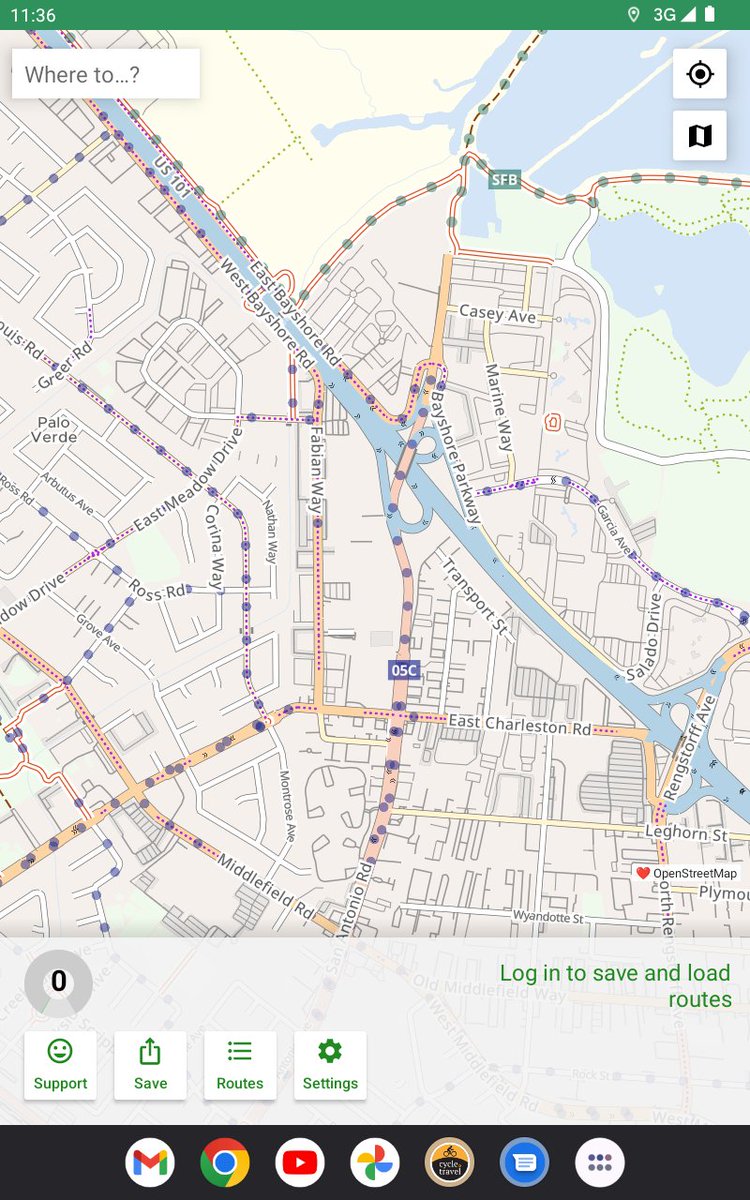 Did we bury the lede in Monday’s tweet? Maybe a bit… 😉 cycle.travel’s Android app is here! Low-traffic scenic routing, turn-by-turn navigation, offline maps: all free. Become a supporter for extra maps including Ordnance Survey. Download: play.google.com/store/apps/det…