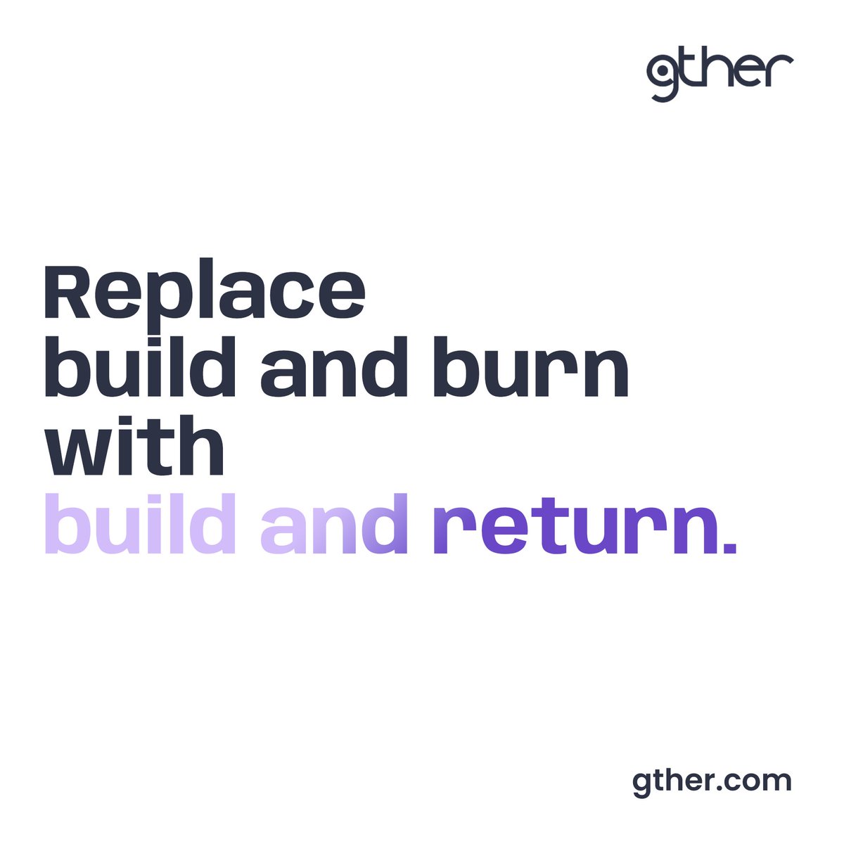 Encourage repeat encounters with gther. Empowering your events to leave a memorable imprint, even after the lights go out. #LastingImpressions #BuildandReturn