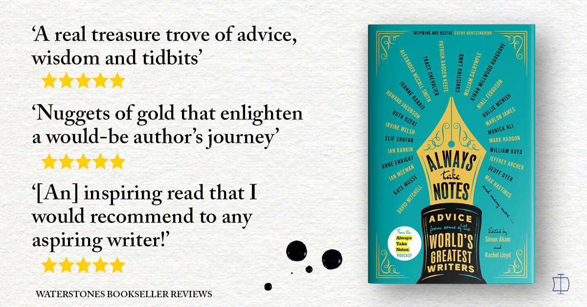 IthakaPress's tweet photo. We're delighted with the @waterstones bookseller reviews of #AlwaysTakeNotes!
Aspiring writers, take note... and get your copy:
https://t.co/oQXOTR3ZkI https://t.co/AfsBcdmNgH