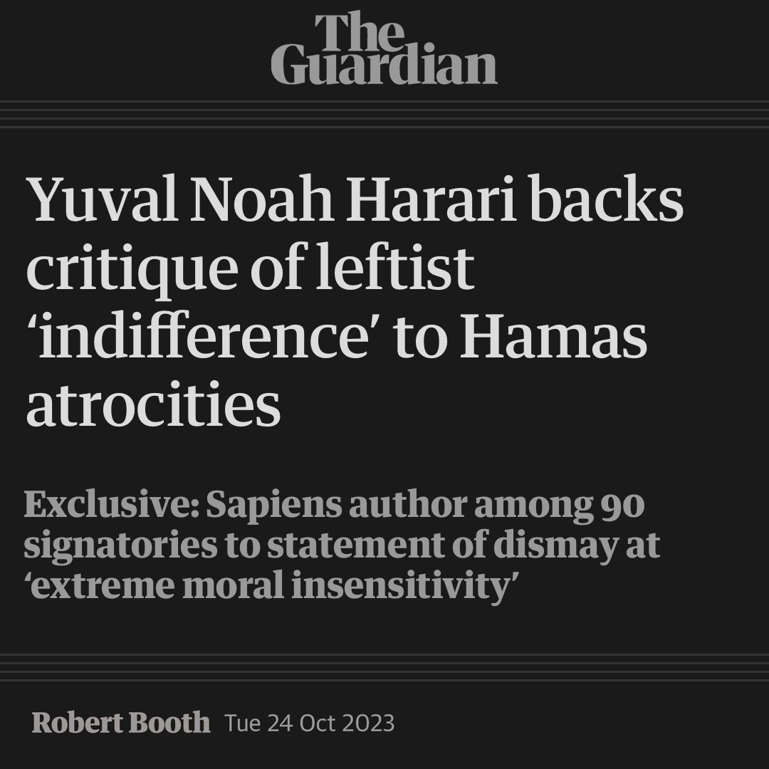Deeply concerned by the inadequate response to the targeting of Israeli civilians by Hamas - a disturbing trend in the global left's political culture. On the statement signed by tens of Israel-based academics &amp; activists committed to peace &amp; human rights: bit.ly/Isr1023