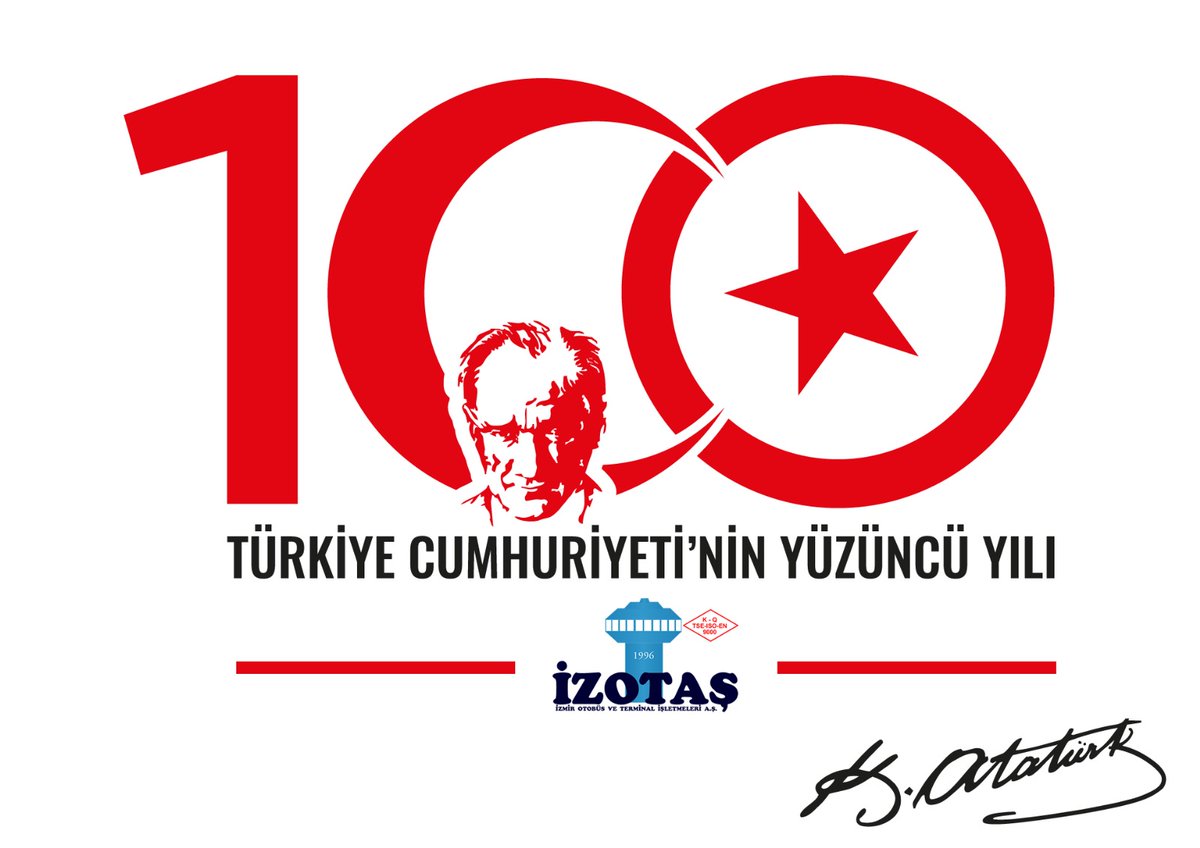 Cumhuriyetimizin 100. yılı kutlu olsun. Nice 100 yıllara... 🇹🇷