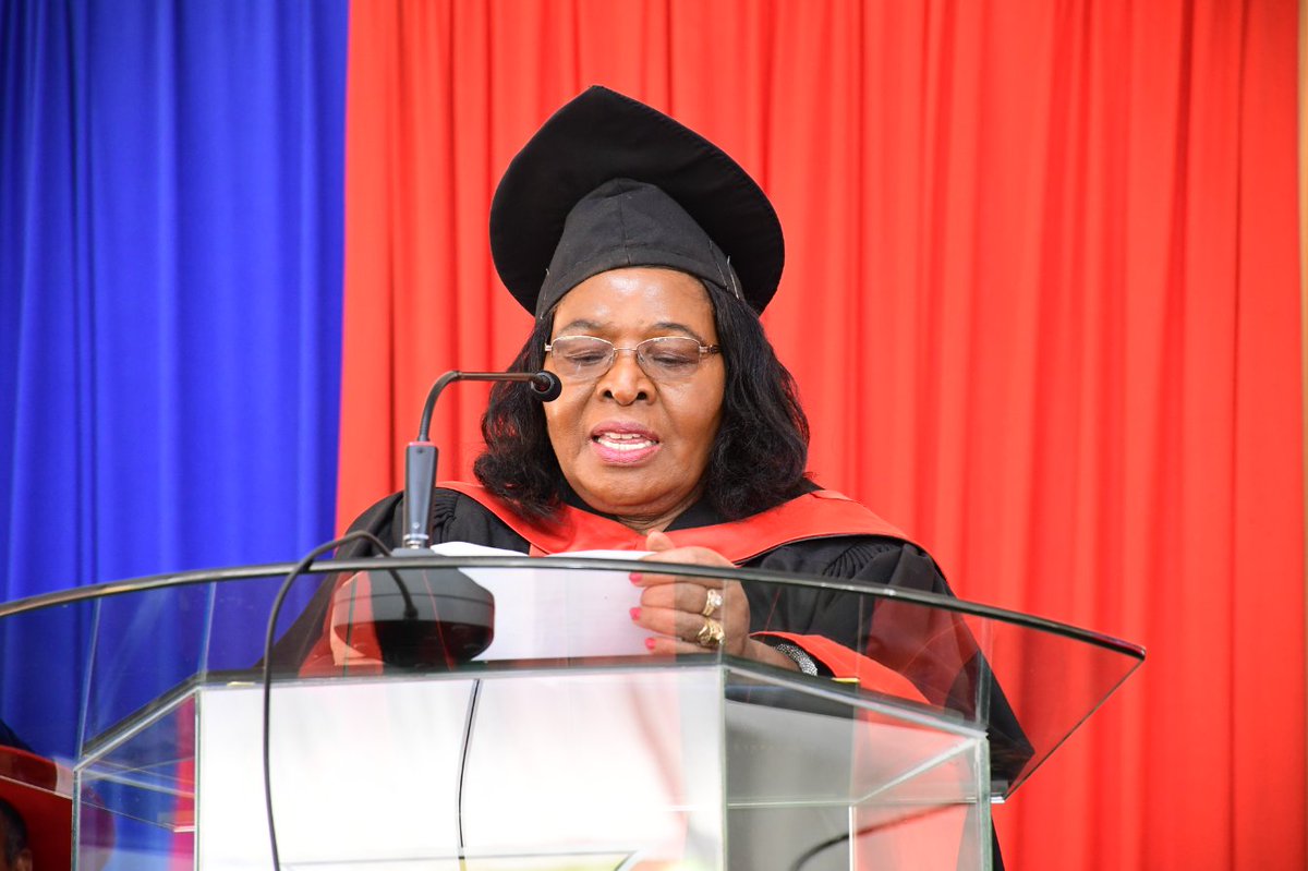 StrathU's tweet photo. .@StrathU is not just an institution; it is a community, a family. It is a place where you are not just a number, but a unique individual with dreams, ambitions, and aspirations.
~ Mrs. Bernadette Musundi
#KaribuSU #SUConvocation #Classof2027 #Classof2028 https://t.co/z8Of1ytS4J