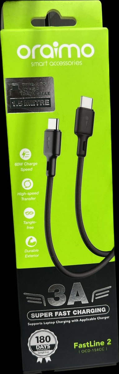 GT_Gadget_Store's tweet image. Tired of slow charging cables? Upgrade to the Oraimo Type C to Type C Super Fast Charging Cable with 60W charge speed. Shop now at gt-gadgets.com. Free Nairobi CBD delivery. ⚡️📲 #FastCharge #ChargingCable #GtGadgetsStore Call us on 0757 305 074.