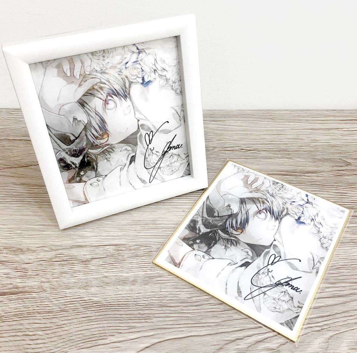 茶々ごま展　直筆サイン入りアートグラフ ギャラリーエクリ on X: 