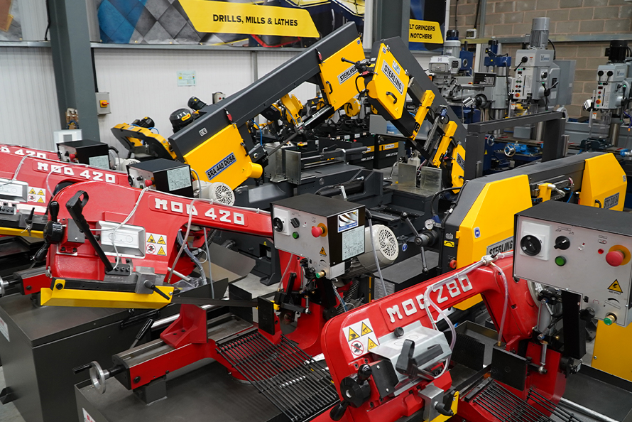 SelmachLtd's tweet photo. #Steelworkers, #Bandsaws, #Pillar #Drills and #Section #Rollers - we have a large range of each on display in our Showroom, all in stock and ready for rapid delivery. Speak to us about your requirements today! https://t.co/PmzYj8YpX9