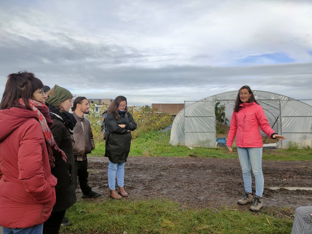 FoodSHIFT2030's tweet photo. Day 2️⃣ of #FoodSHIFT2030 Roundtable & Showcase! Today we are on the field learning about the Gardens of Stene, a innovative #agricultural #park in #Ostend and about the work of local organizations & innovators 🌾🌻🌺
More about it 👉https://t.co/dlZPwRzasN
#H2020 https://t.co/0u9Kxsxcy8