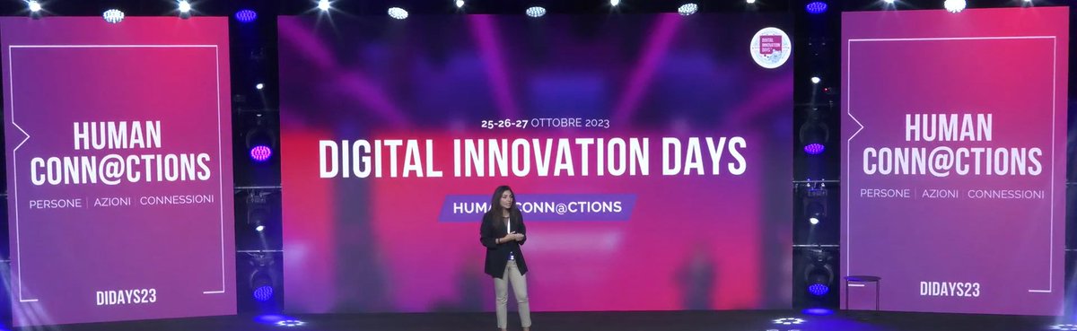 ebartoloni88's tweet photo. La rivoluzione digitale per promuovere l'inclusività e la salvaguarda dei diritti umani ai @DIDAYSIT con @pegahmoshir #didays23 https://t.co/Trr58jKbus