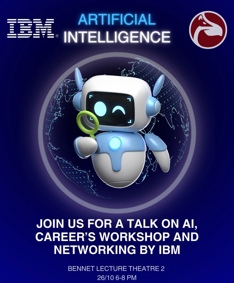 uolcompsoc's tweet photo. This Thursday 6-8pm, immerse yourself in an extraordinary event at Bennet Lecture Theatre 2 where IBM takes centre stage, bringing you an inspiring AI talk, a career-enhancing workshop, and unparalleled networking opportunities. 

#uniofleicester #leicestercs #careers #ibm https://t.co/z5SVsXEgSK