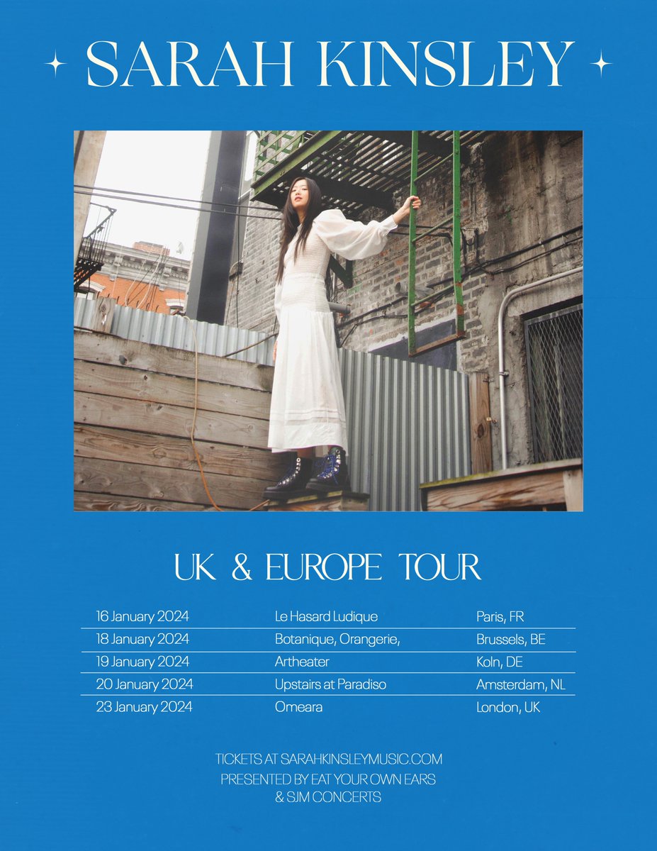 UK AND EUROPE I AM ALL YOURS AT LAST ♥️💍💠 Tickets on-sale this Friday at 10 AM BST. See you on tour my loves !
